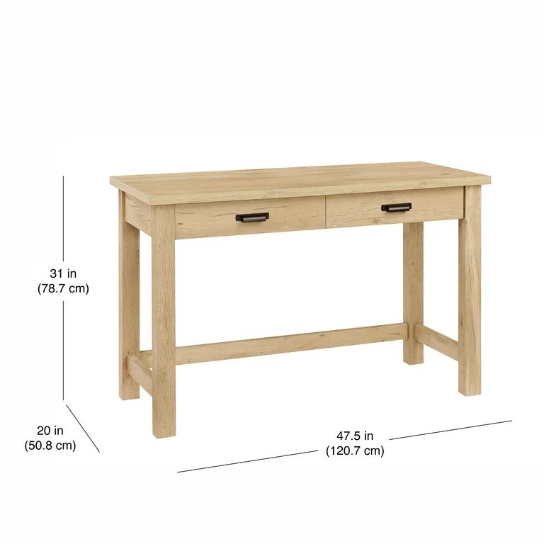 Better Homes & Gardens Wheaton Farmhouse 47" Writing Desk with Storage and Built-in Power Station... | Walmart (US)