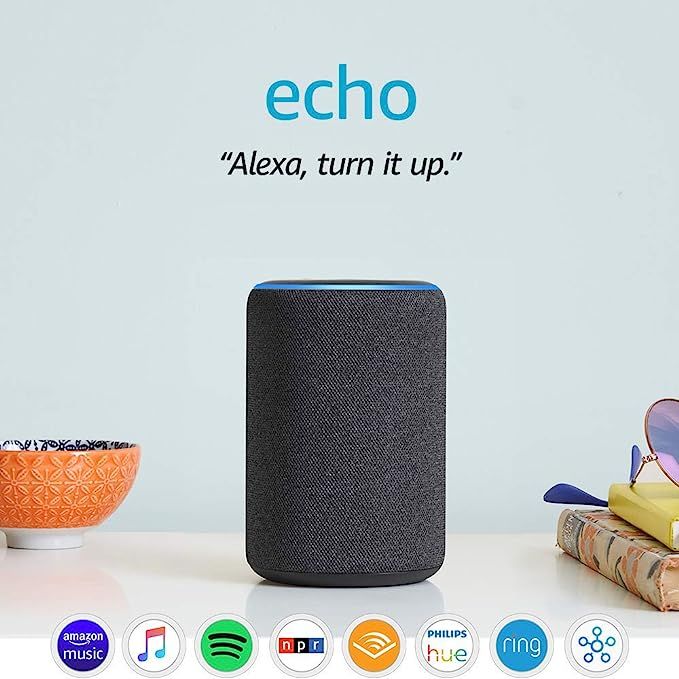 Echo (3rd Gen)- Smart speaker with Alexa- Charcoal | Amazon (US)