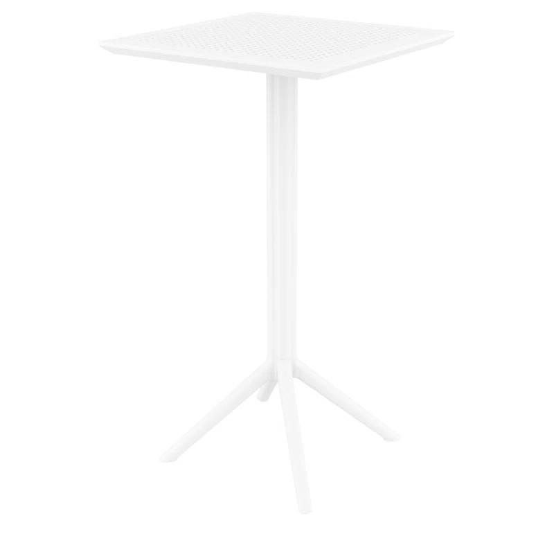 Farrah Square Resin Outdoor Folding Bar Table | Wayfair North America