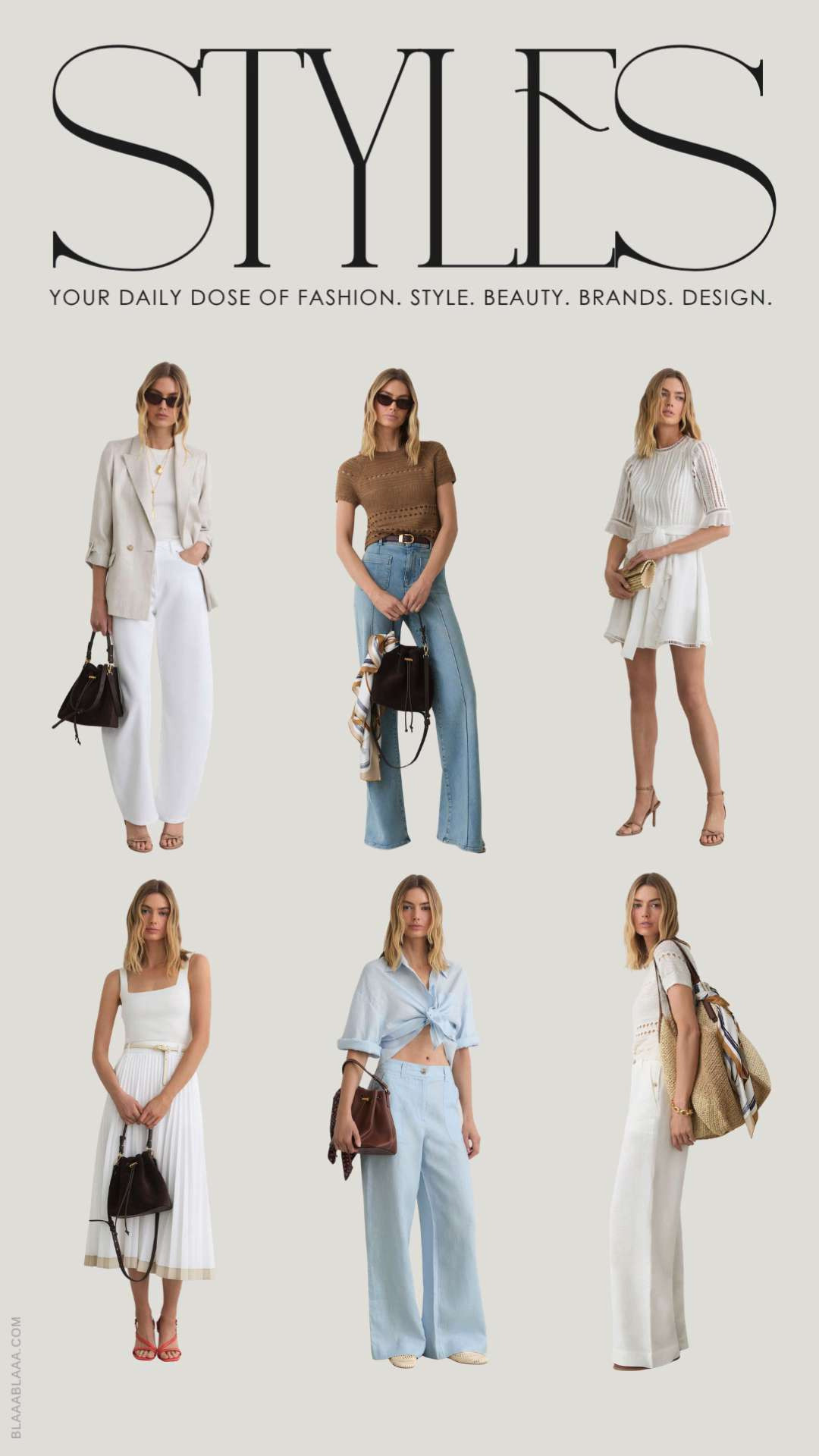 6 Chic Styles 230326 | INSTAGRAM @blaaagram

Hope you enjoyed watching this one and DON'T FORGET to hit that like button, leave a nice little comment and, if you're feeling daring enough, subscribe to the channel ... and follow us on INSTAGRAM too @blaaagram ... 

 #LTKeurope #LTKworkwear #LTKstyletip