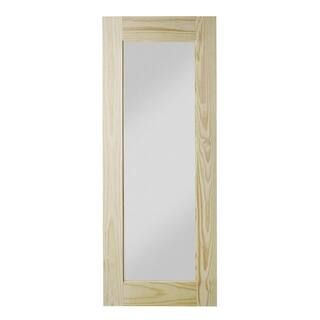 Colonial Elegance 33 in. x 84 in. Reflex Unfinished Clear Pine Interior Barn Door Slab-RDRFX-33-E... | The Home Depot