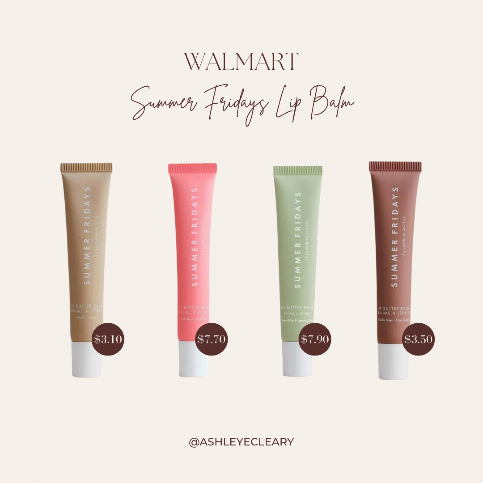 Walmart Summer Fridays Lip Balm! $8 or less for this!! You can’t beat that! They’re selling fast so snag while you can!!

#LTKSaleAlert #LTKBeauty #LTKItBag