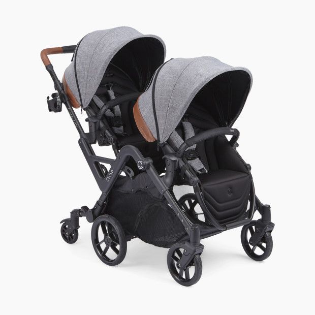 Contours Curve Double Stroller in Graphite Gray | Babylist