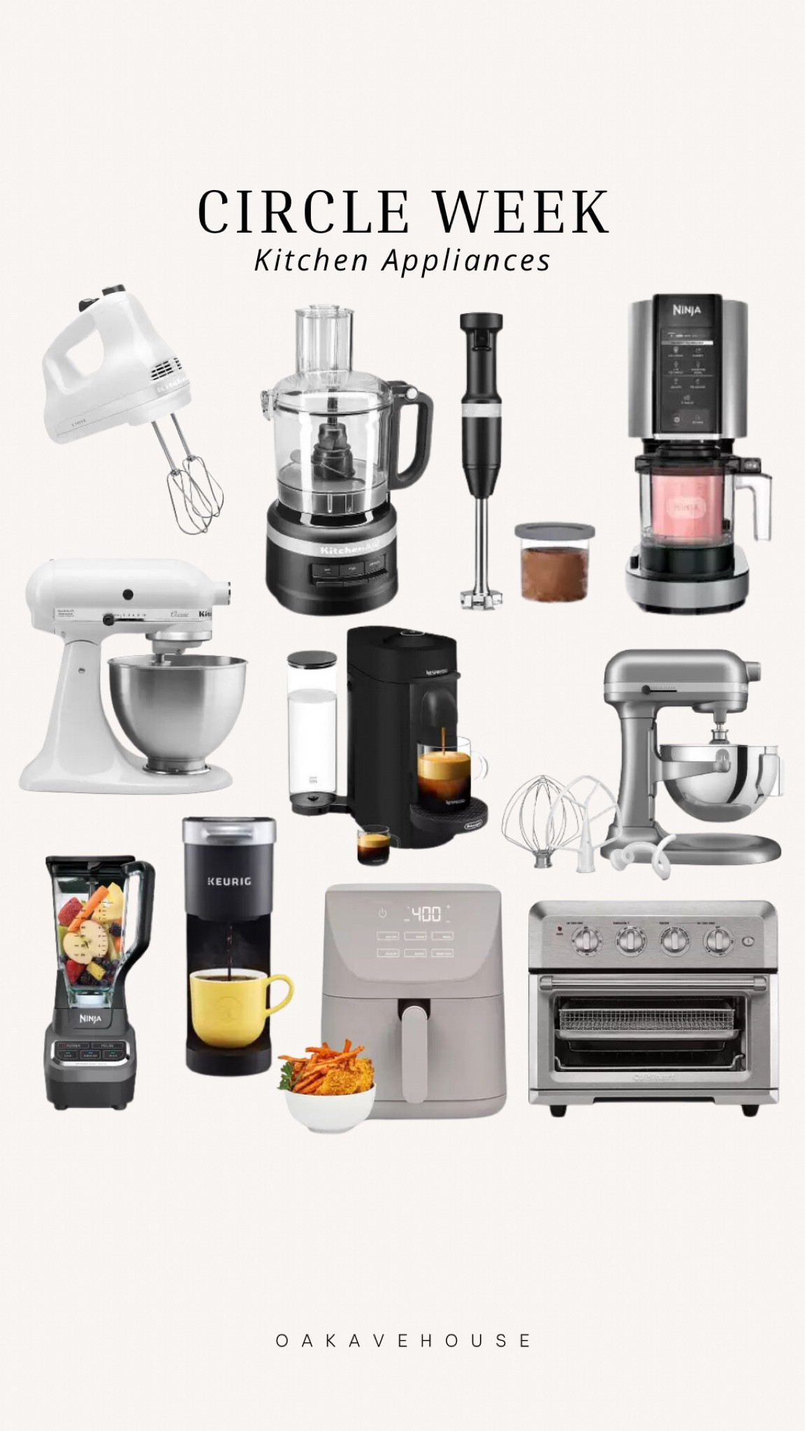 Target circle week kitchen appliances up to 40% off

#LTKSaleAlert #LTKSeasonal #LTKSummerSales