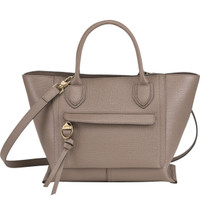 Click for more info about Medium Mailbox Leather Top Handle Bag