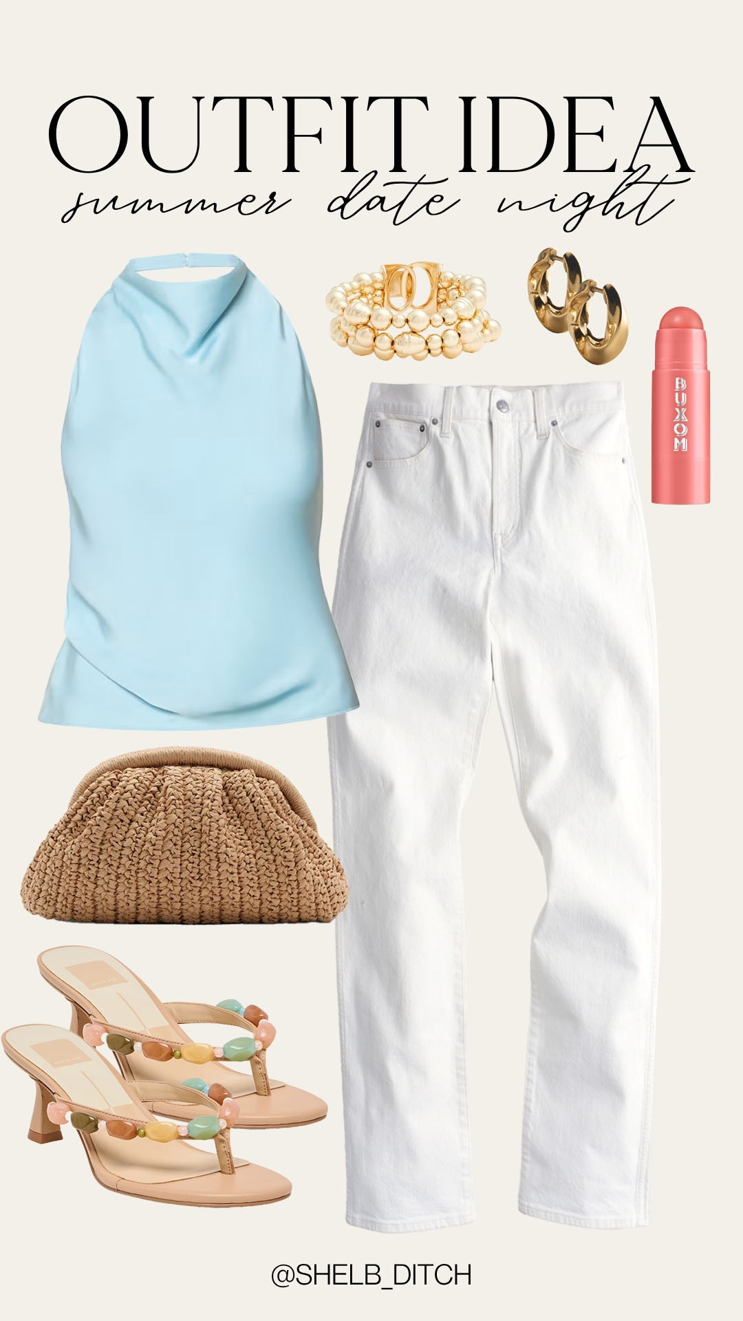 Summer date night outfit idea. Summer girls night out look. Colorful summer style. Aritzia summer blouse.

#LTKootd #LTKSeasonal #LTKgrwm