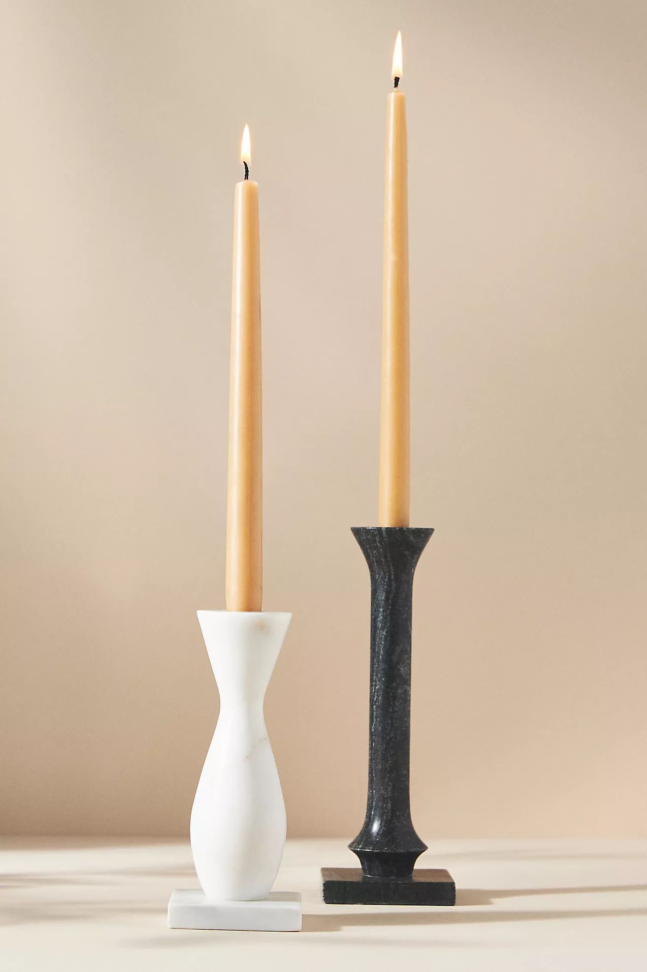 Marble Taper Candle Holder | Anthropologie (US)