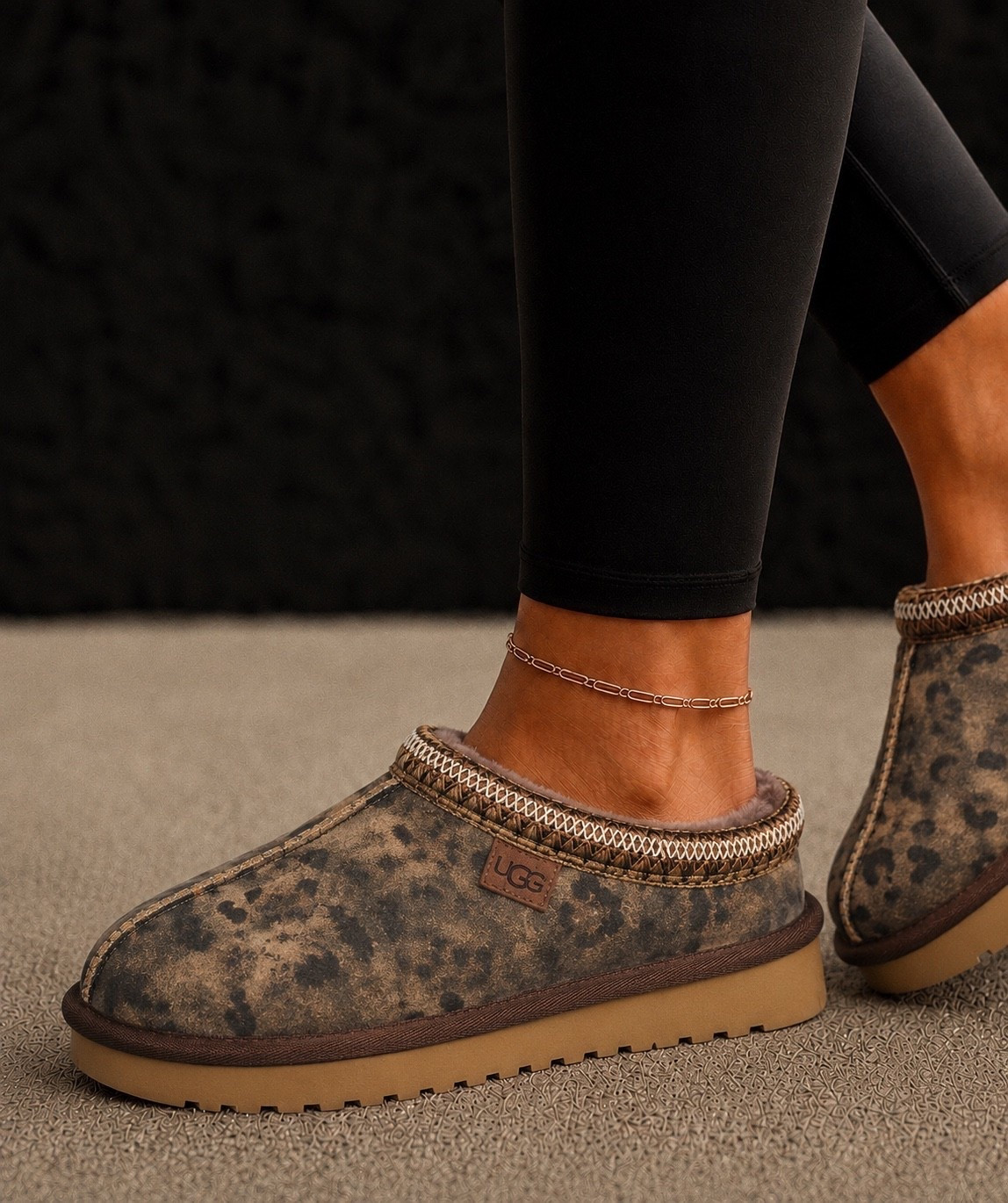 UGG Tasman Spotted Slippers I went up a 1/2 size