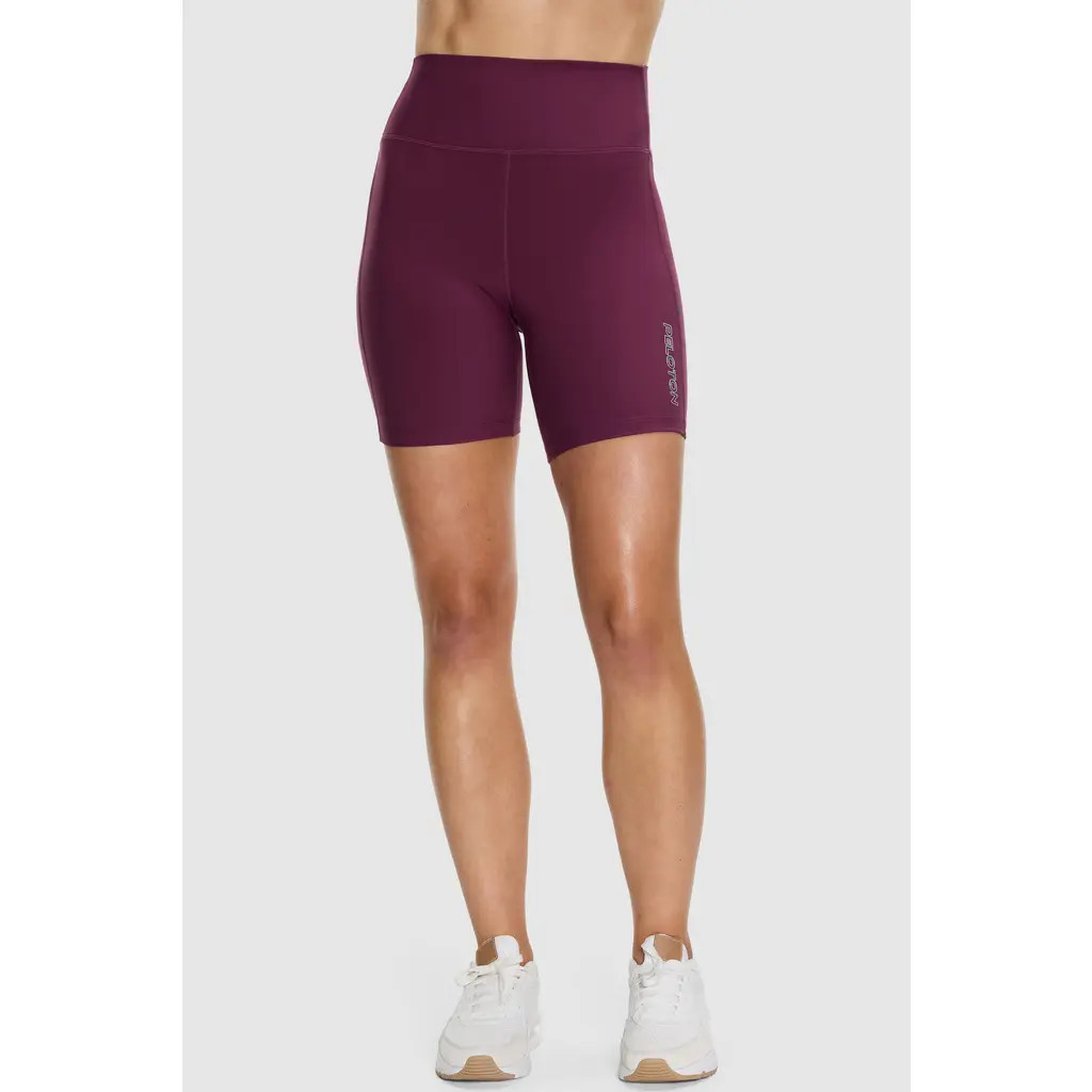 Peloton Cadent 7" High Rise Pocket Bike Short in Deep Plum at Nordstrom, Size X-Small | Nordstrom