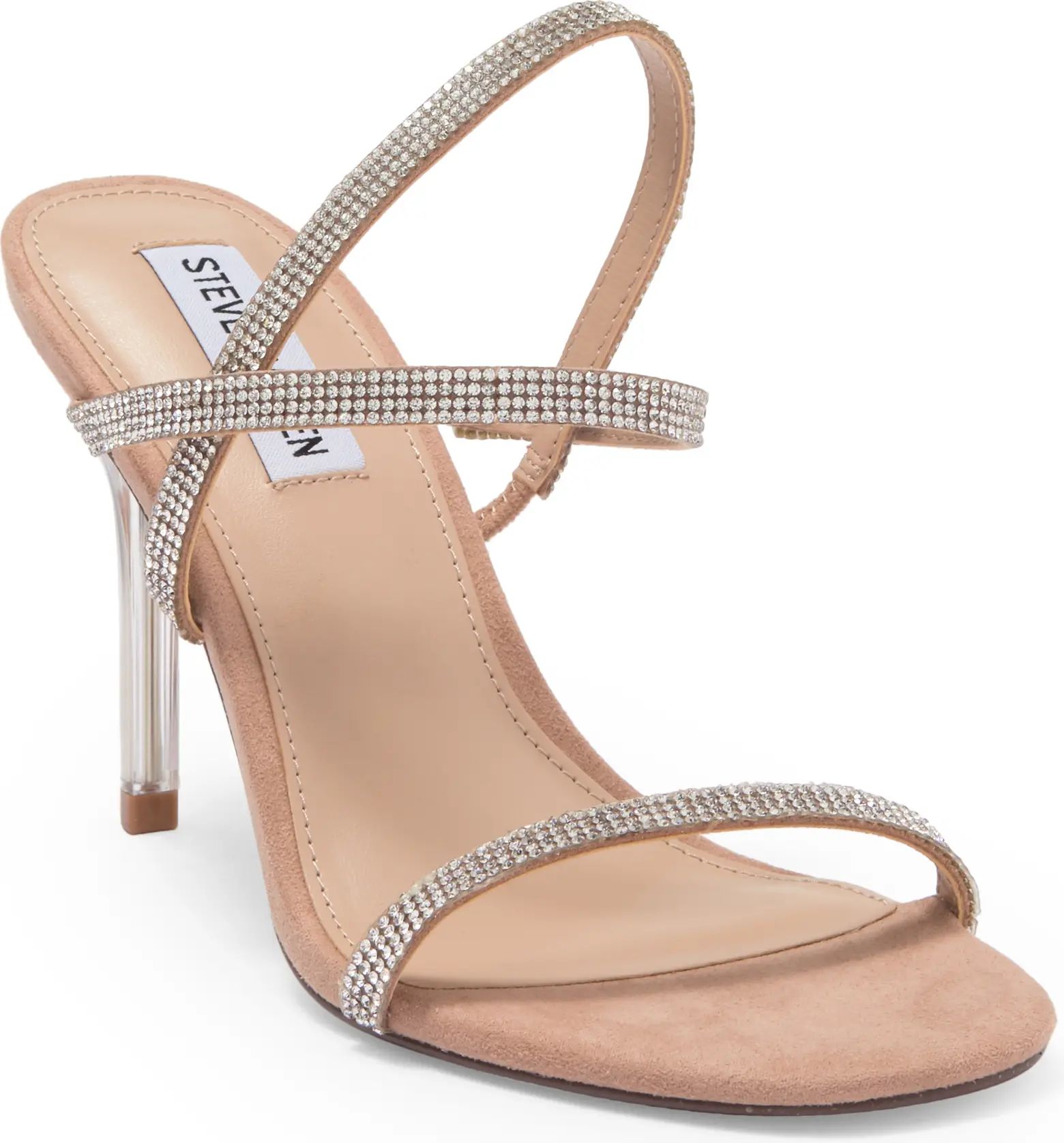 Snappy Crystal Strap Heeled Sandal | Nordstrom Rack