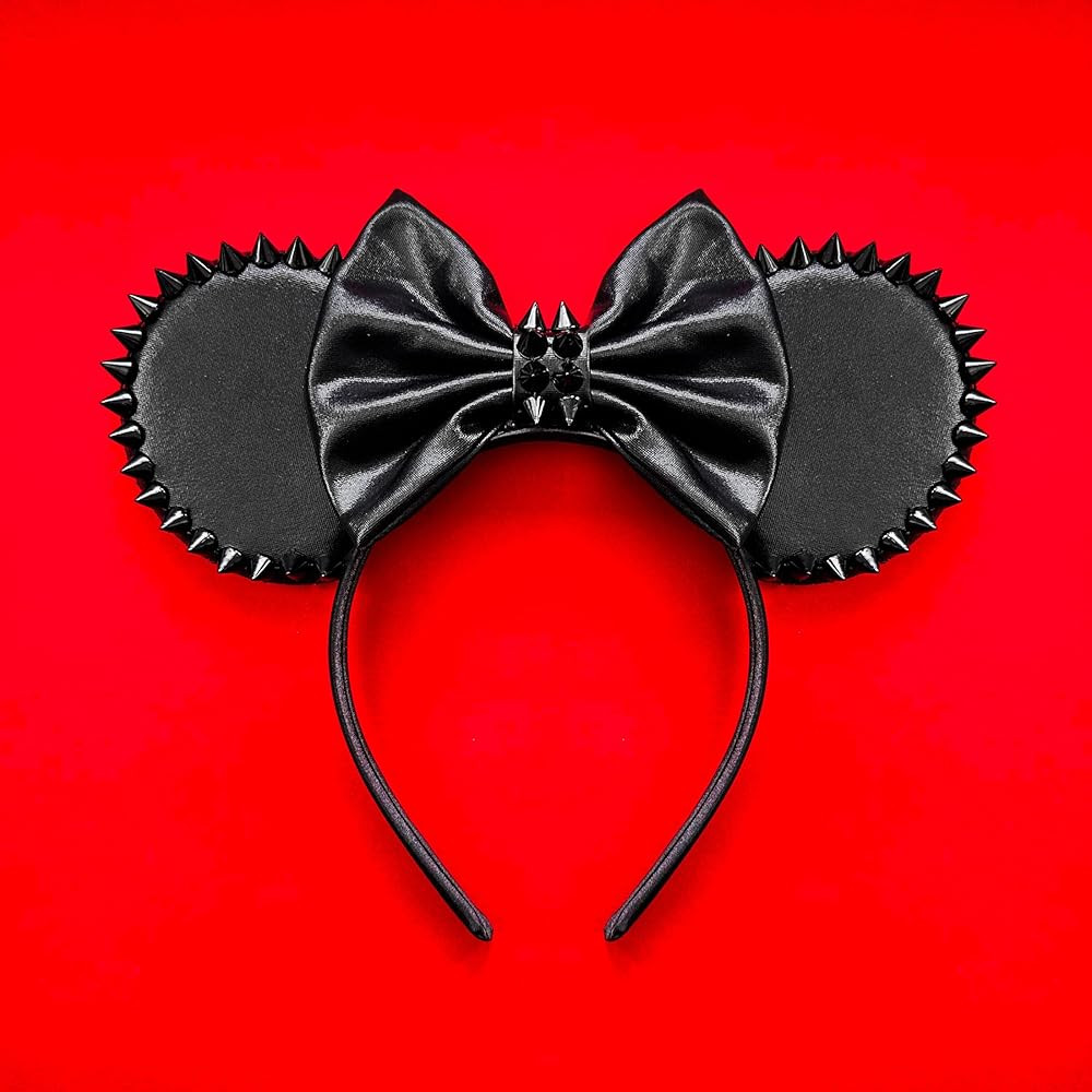 Mickey Ears, Mickey Mouse Costume Headband, Black, Adult and Kids, Unisex | Amazon (US)