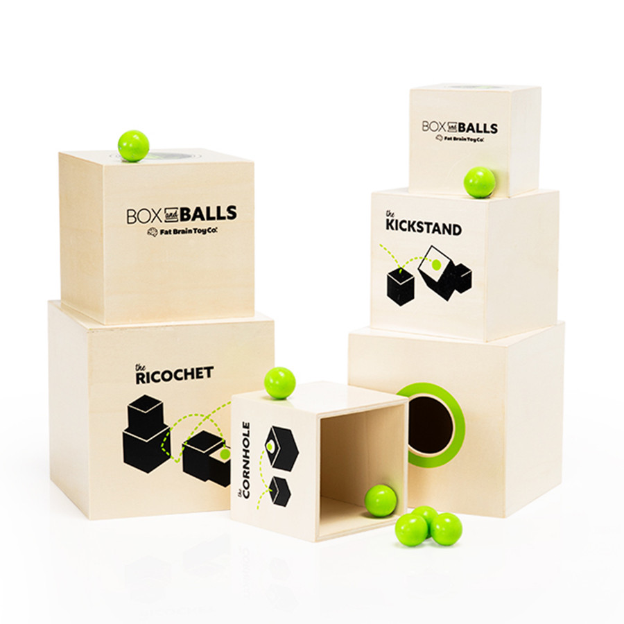 Box and Balls | Fat Brain Toys