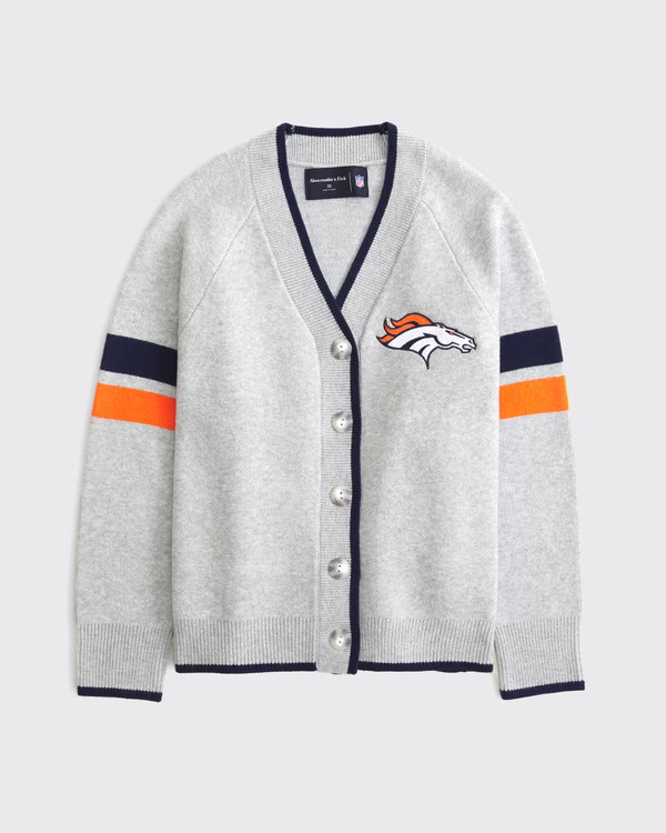 Denver Broncos LuxeLoft Cardigan | Abercrombie & Fitch (US)