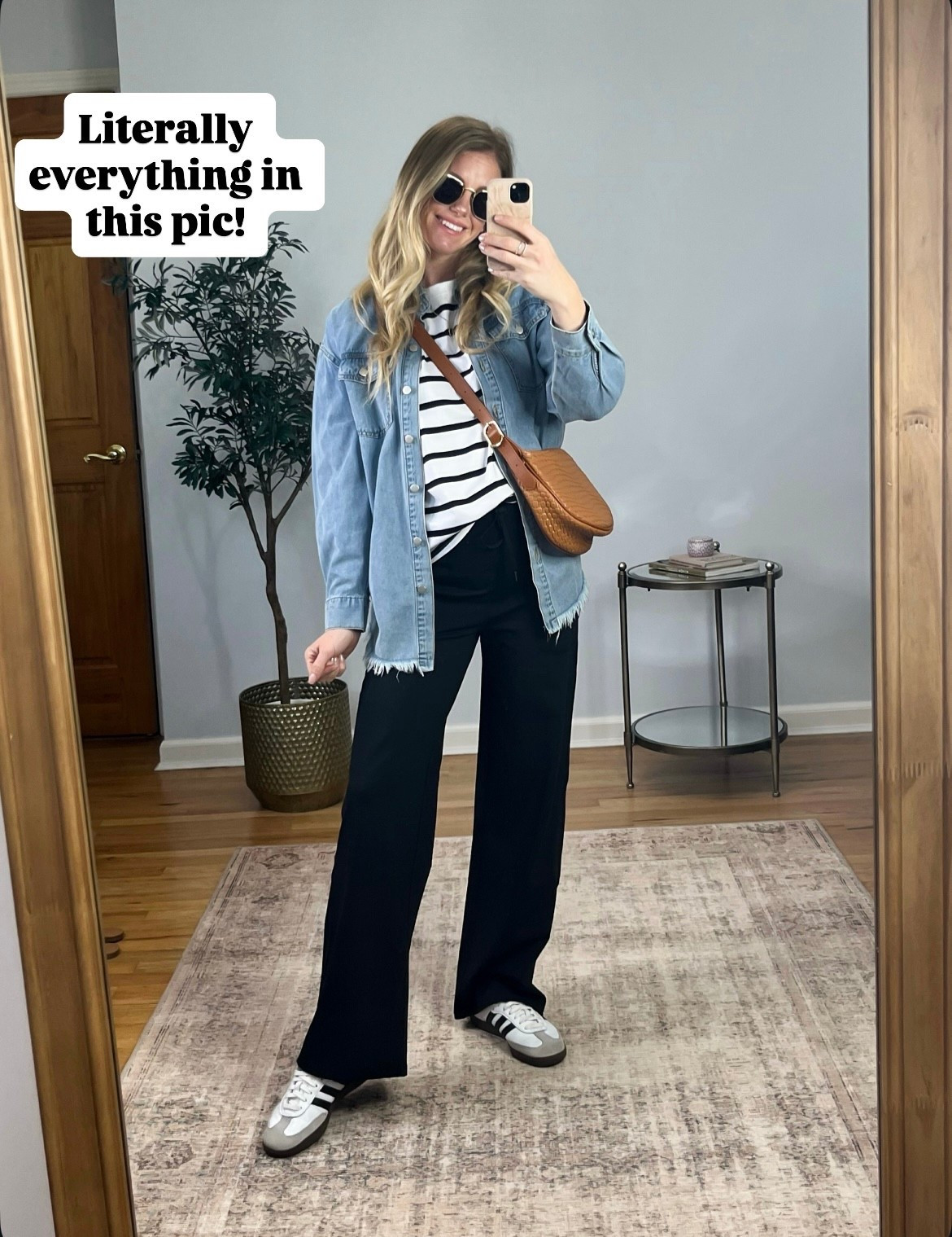 One of my favorite outfits that I wear all the time and everything is on sale!! 

#LTKStyleTip #LTKSaleAlert #LTKFindsUnder50