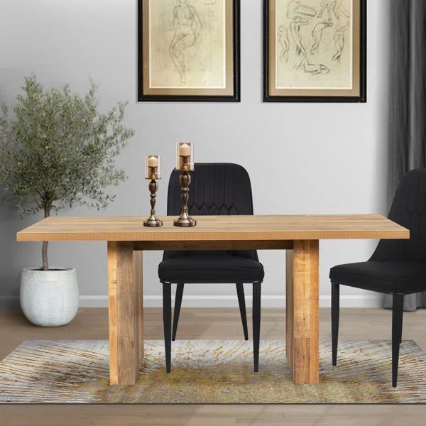 70.86'' Solid Wood Dining Table | Wayfair North America