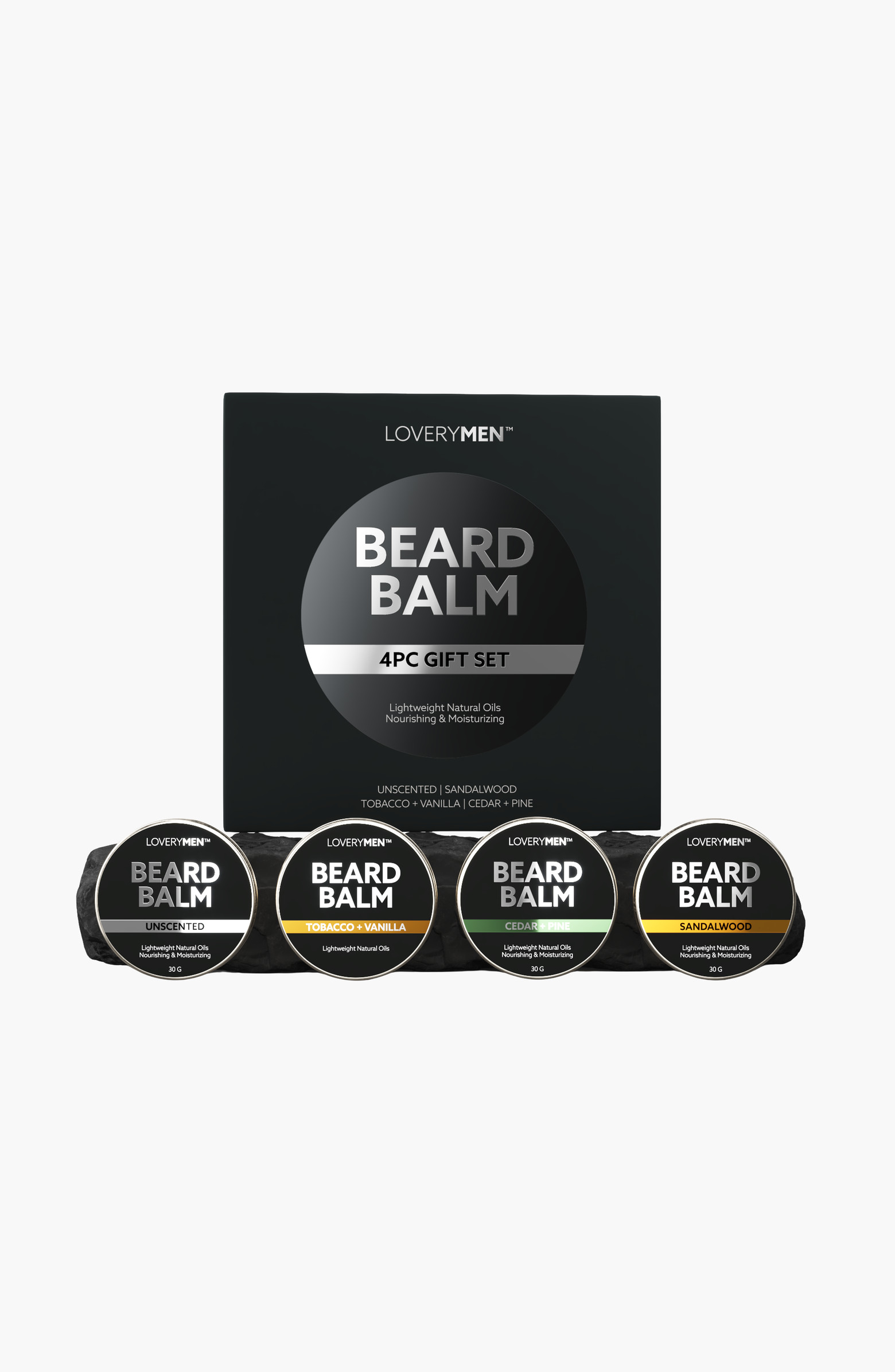MEN Beard Balm 4-Pack Gift Set Premium Grooming Collection | Nordstrom