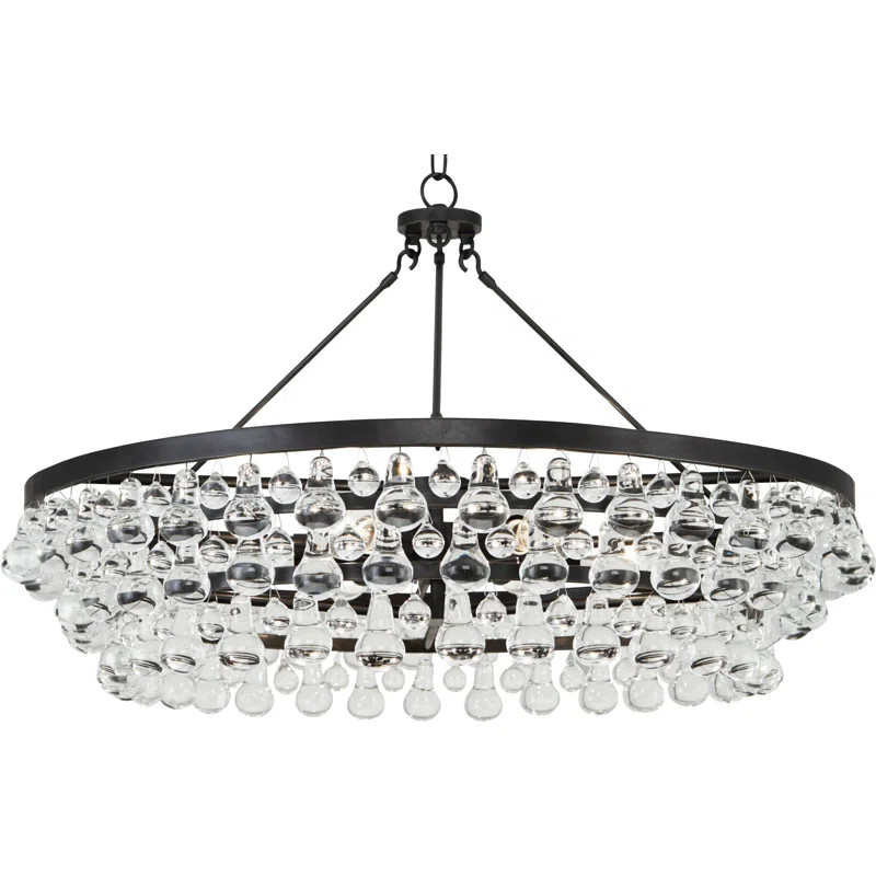 Bling 6-Light Unique / Statement Geometric Chandelier | Wayfair Professional