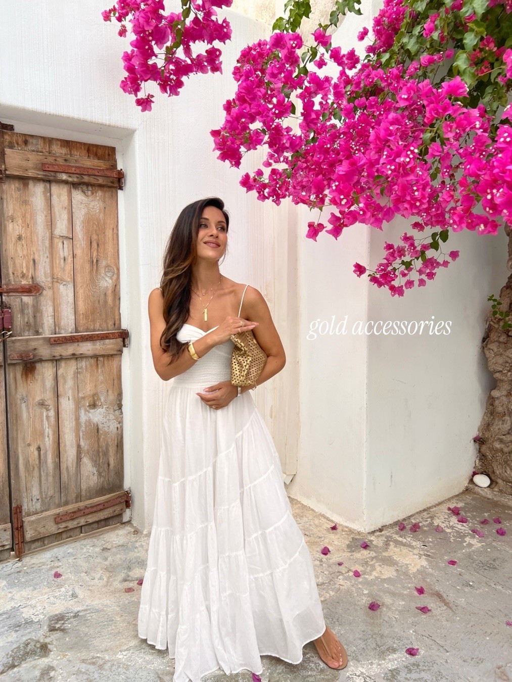 Gold, accessories, and little white dresses, please!

#LTKgrwm #LTKootd #LTKSeasonal