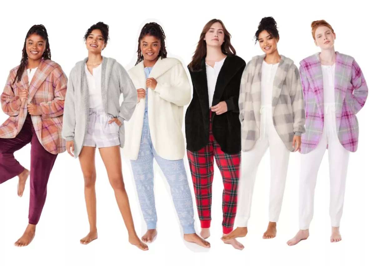 Joyspun Women's Print Tank Top and Shorts Pajama Set, 2-Piece