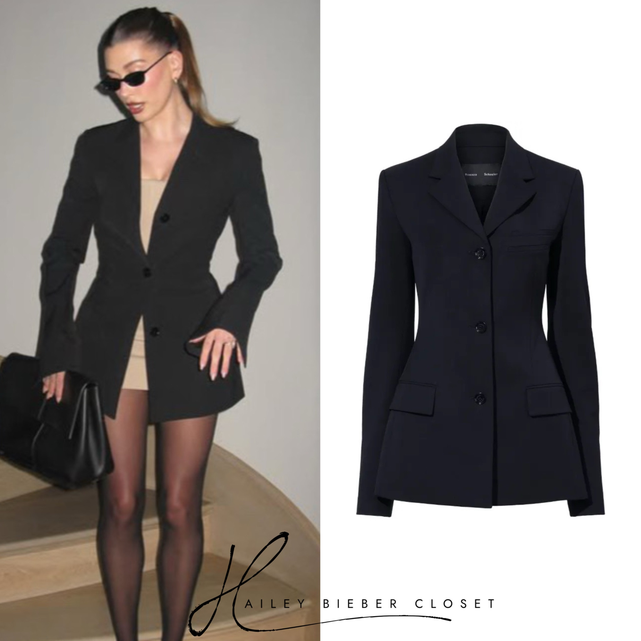 Hailey Bieber wears #ProenzaSchouler Blazer ($1,790).

Styled by @danixmichelle.

#HaileyBieber #HaileyBieberCloset #HaileyBieberStyle #Fashion #StreetStyle #StreetWear #Style