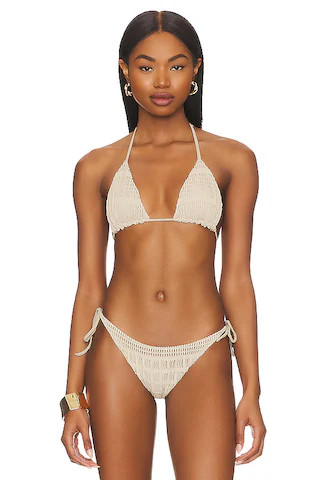 PEIXOTO x REVOLVE Fifi Bikini Top in Tayrona Tan from Revolve.com | Revolve Clothing (Global)