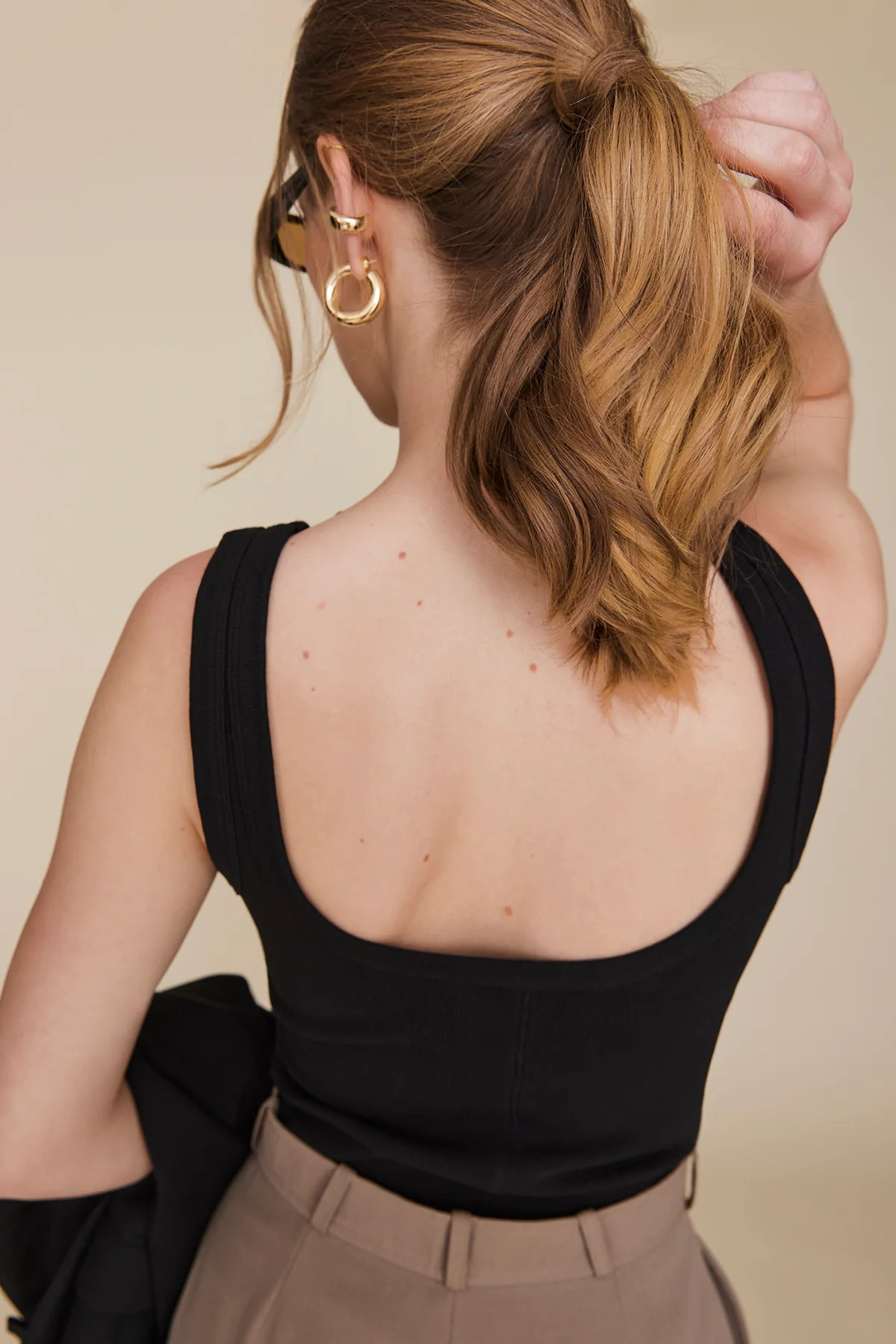 The Scoop It Up Tank in Black | Sold Out NYC