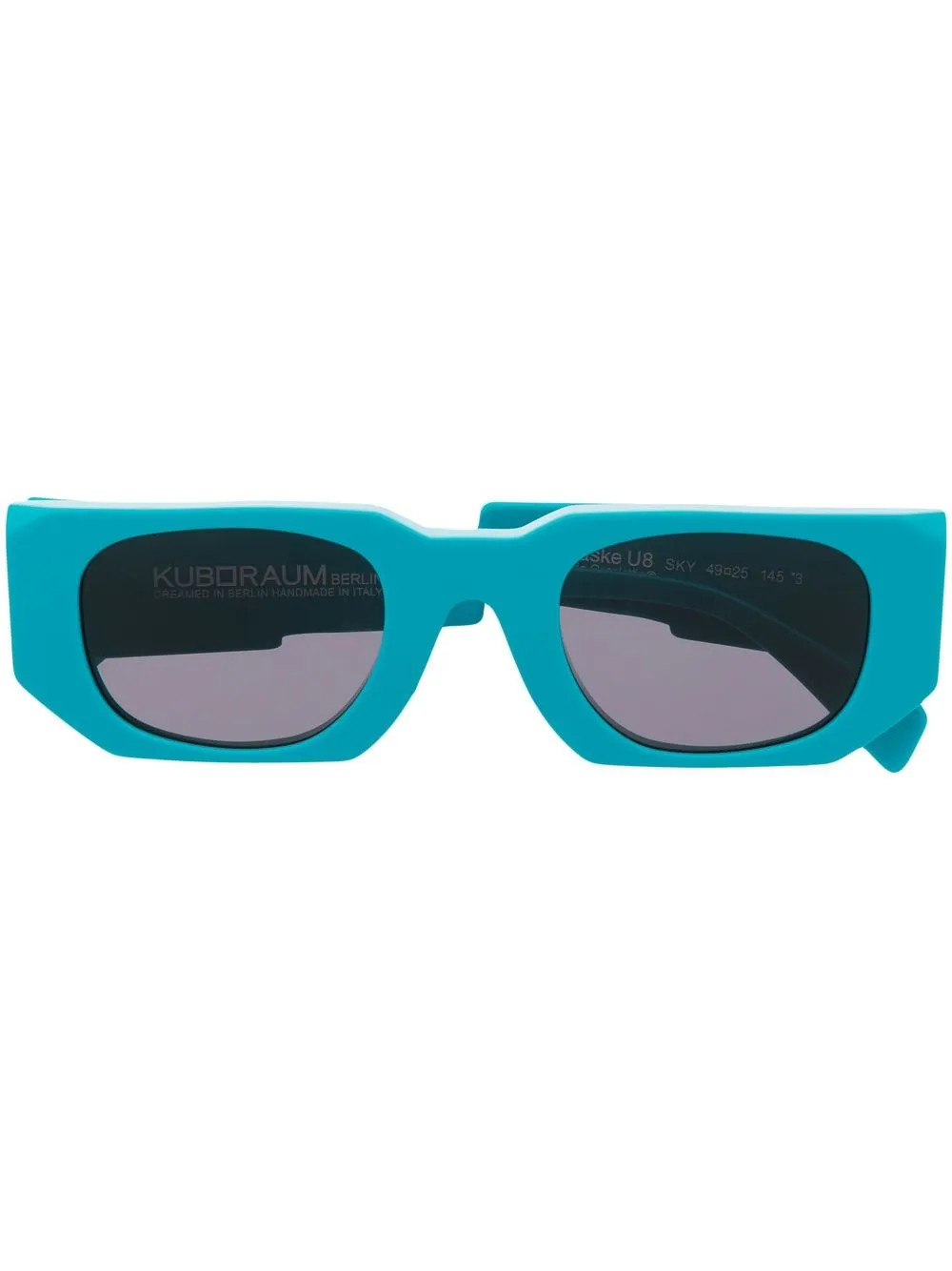 Kuboraum U8 rectangle-frame Sunglasses - Farfetch | Farfetch Global