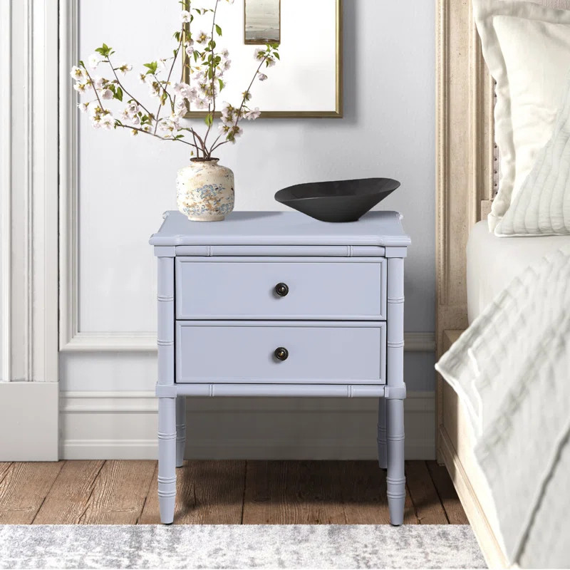 Peggy Solid + Manufactured Wood Nightstand | Wayfair North America
