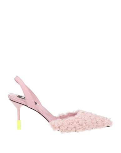 Msgm Woman Pumps Pink Size 10 Textile fibers, Leather | YOOX (US)