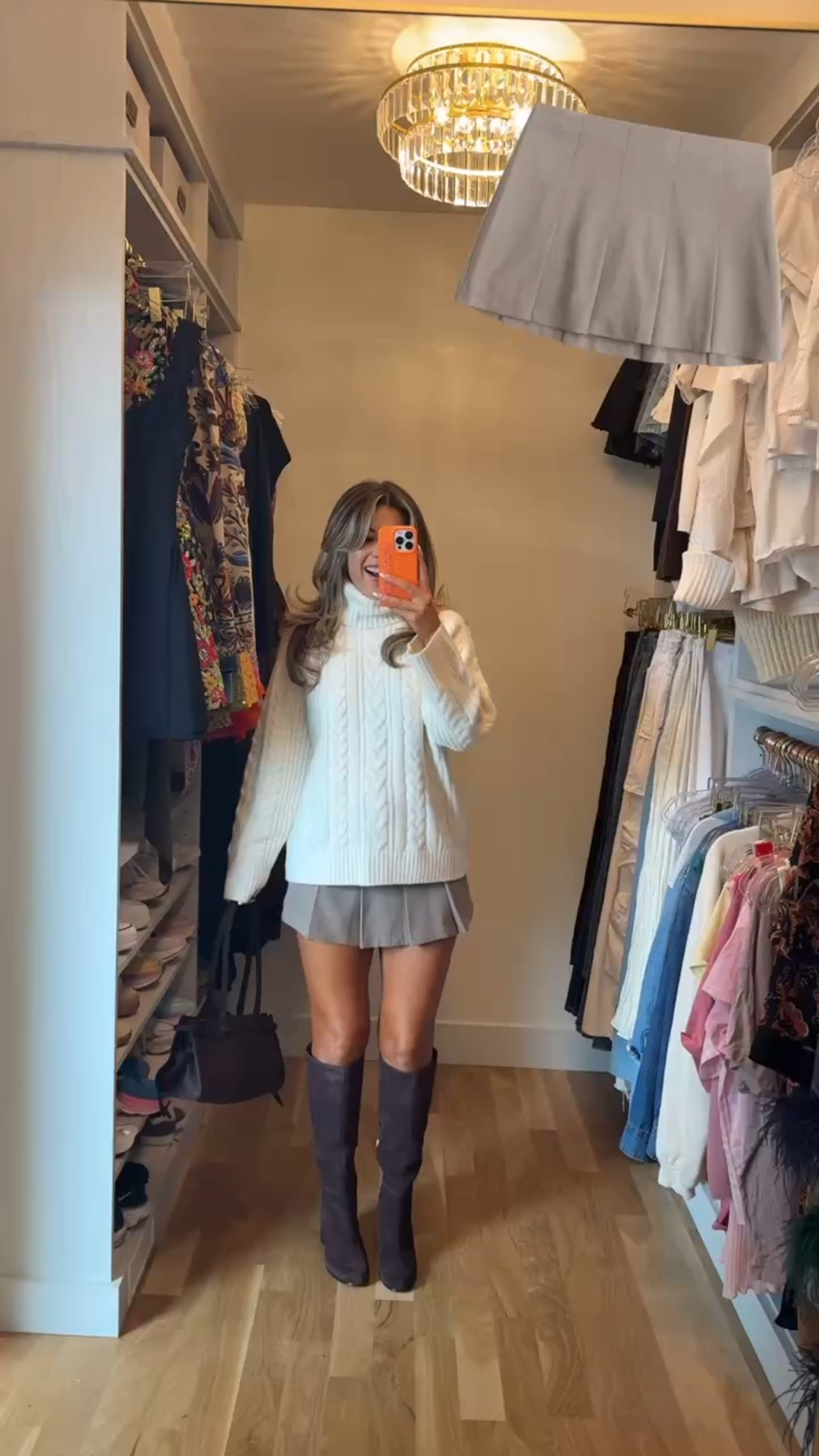 #abercrombiepartner 

fall transitional workwear and everyday looks with pleated skort sweaters and dressy tops

Wearing my usual smalls in most mediums in brown sweater
Xs in skirt 

Use code AFLTK to get an additional 25% off everything at checkout from 9/26/25-9/29/25 in US/CA. Excludes clearance and gift cards. See details online.

Offer valid in stores and online September 25, 2025 to September 29, 2025 in US/CA. Exclusions apply as indicated. Online price reflects discount.

Workwear
Date night
Fall transitional
Chunky sweaters
Pleated skort
Fall party
Abercrombie dress
Abercrombie sale
Fall sale

#LTKStyleTip #LTKFindsUnder100 #LTKFallSale