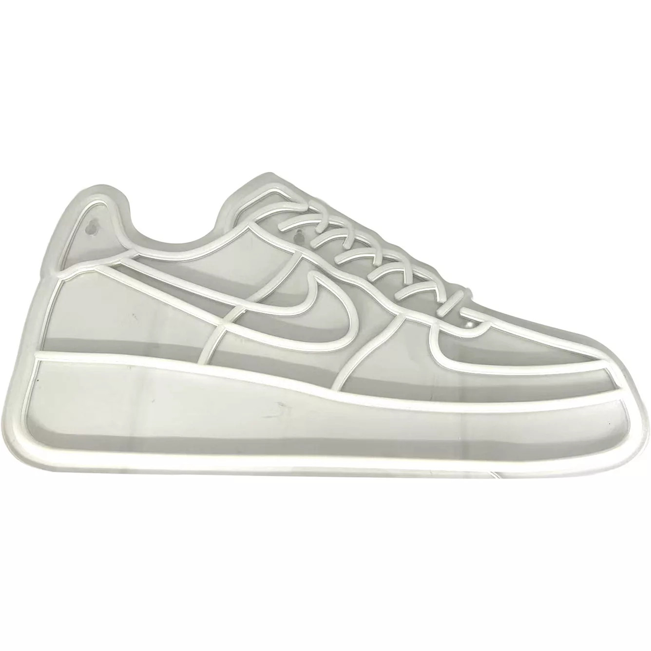 Neon White Low Top Sneaker LED Wall Decor | Kohl's