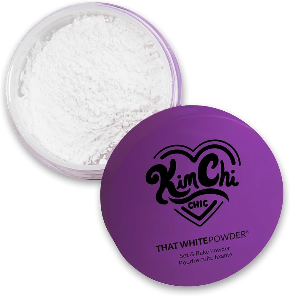 KimChi Chic Beauty That White Powder, Mattifying Makeup Setting Powder for All Skin Types, Long-L... | Amazon (US)