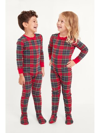 2-Way-Zip Sleep & Play Footed One-Piece for Toddler & Baby | Old Navy (US)