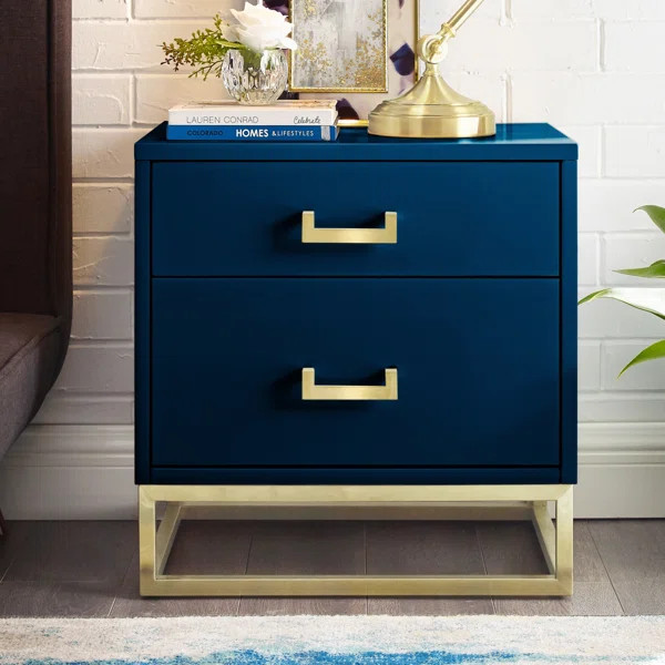 Raees 2 Drawer Nightstand | Wayfair North America