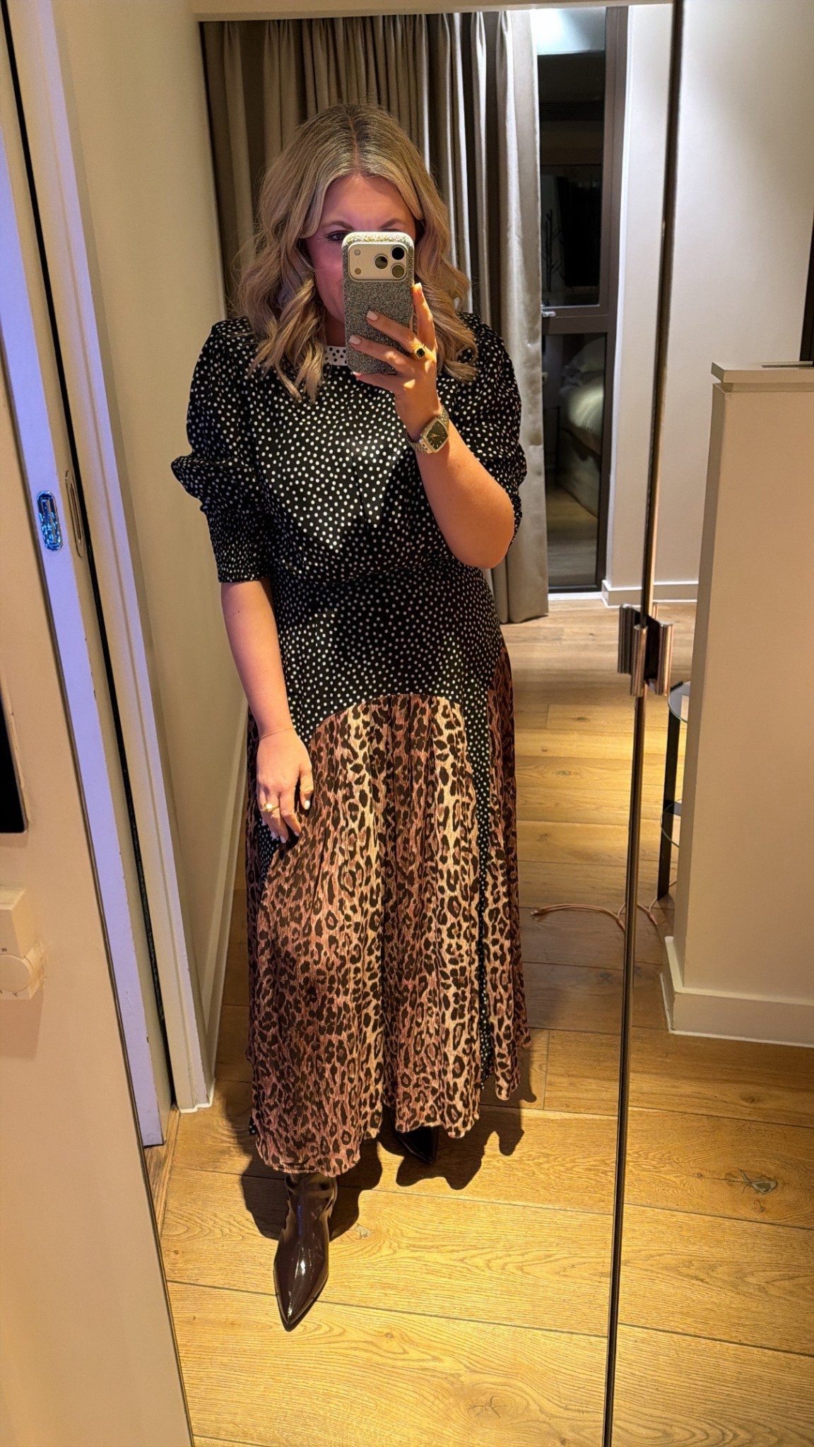 The Rixo leopard print dress of dreams 

#LTKuk #LTKwinter #LTKmidsize