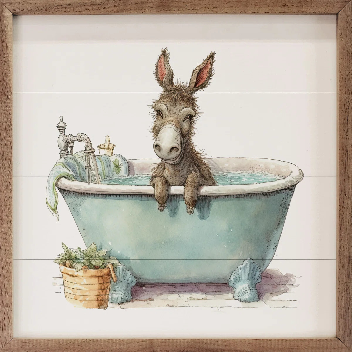 Donkey Green Tub White | Wayfair North America