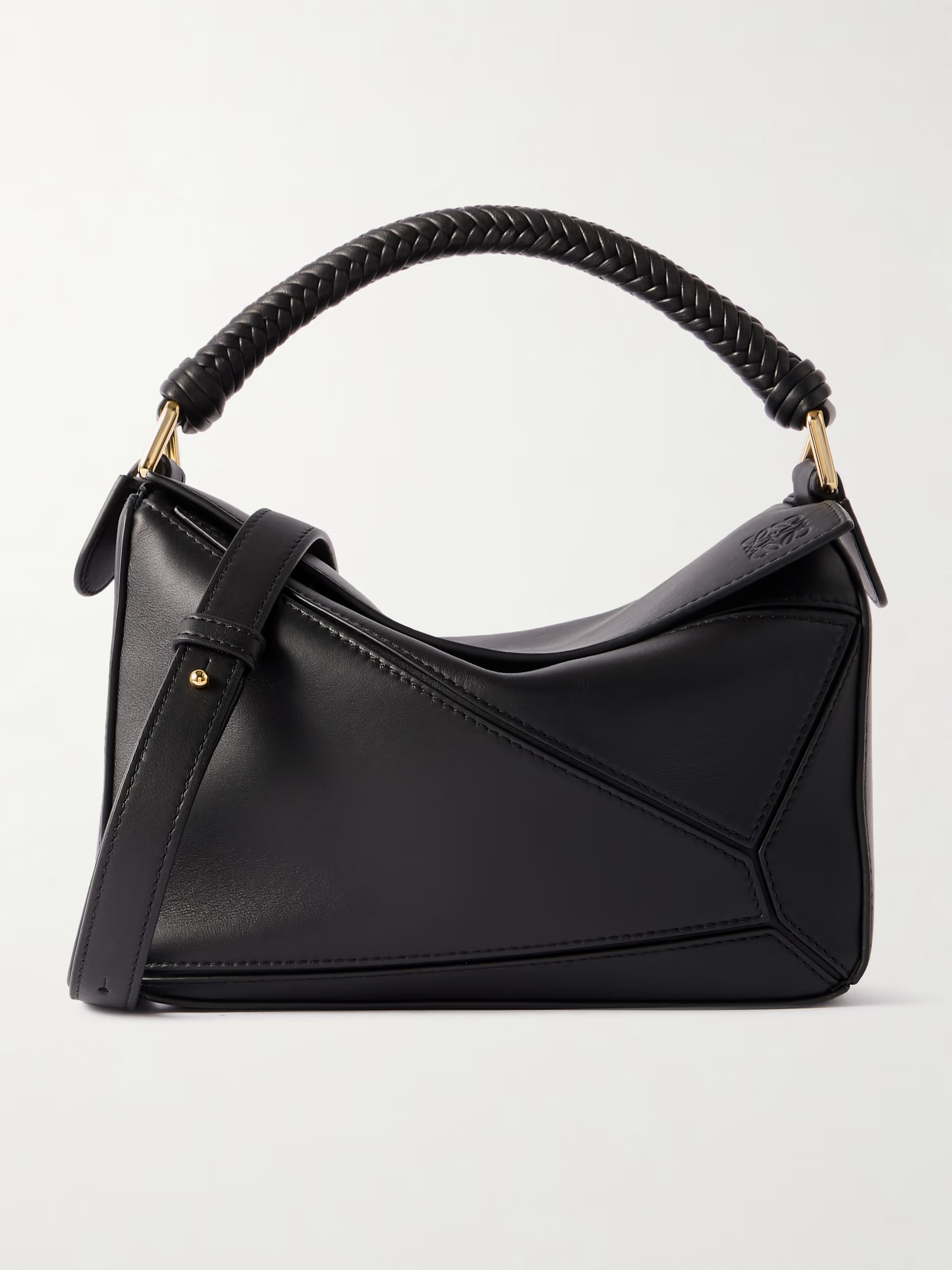 Puzzle Edge small leather shoulder bag | NET-A-PORTER (UK & EU)