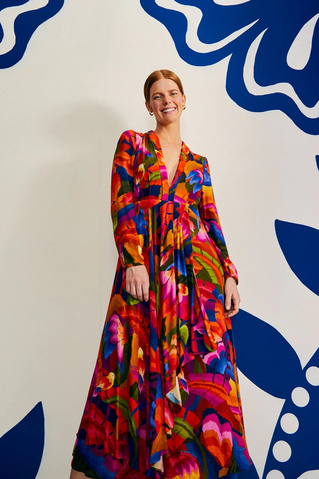 Rainbow Forest Maxi Dress | FarmRio (US)
