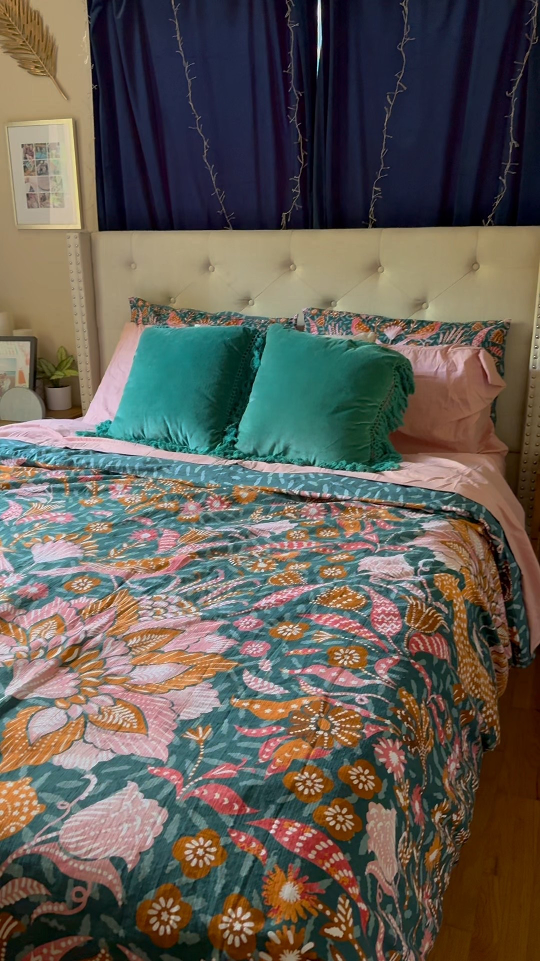 Anthropologie code SHELLI20 for discounts on orders over $100! This bedding is stunning! The matching shams are sold separately from the duvet cover. It’s a beautiful print and beautiful colors in person! The top is a linen material and the bottom half is a softer material. 
Perfect bedroom refresh! 

Bedroom decor, furniture, boho decor, home finds, home decor 

#LTKHome #LTKSaleAlert #LTKSeasonal