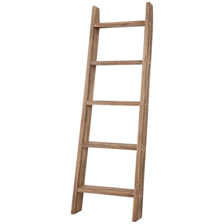 Millwood Pines 4.5 ft Solid Wood Blanket Ladder | Wayfair | Wayfair Professional