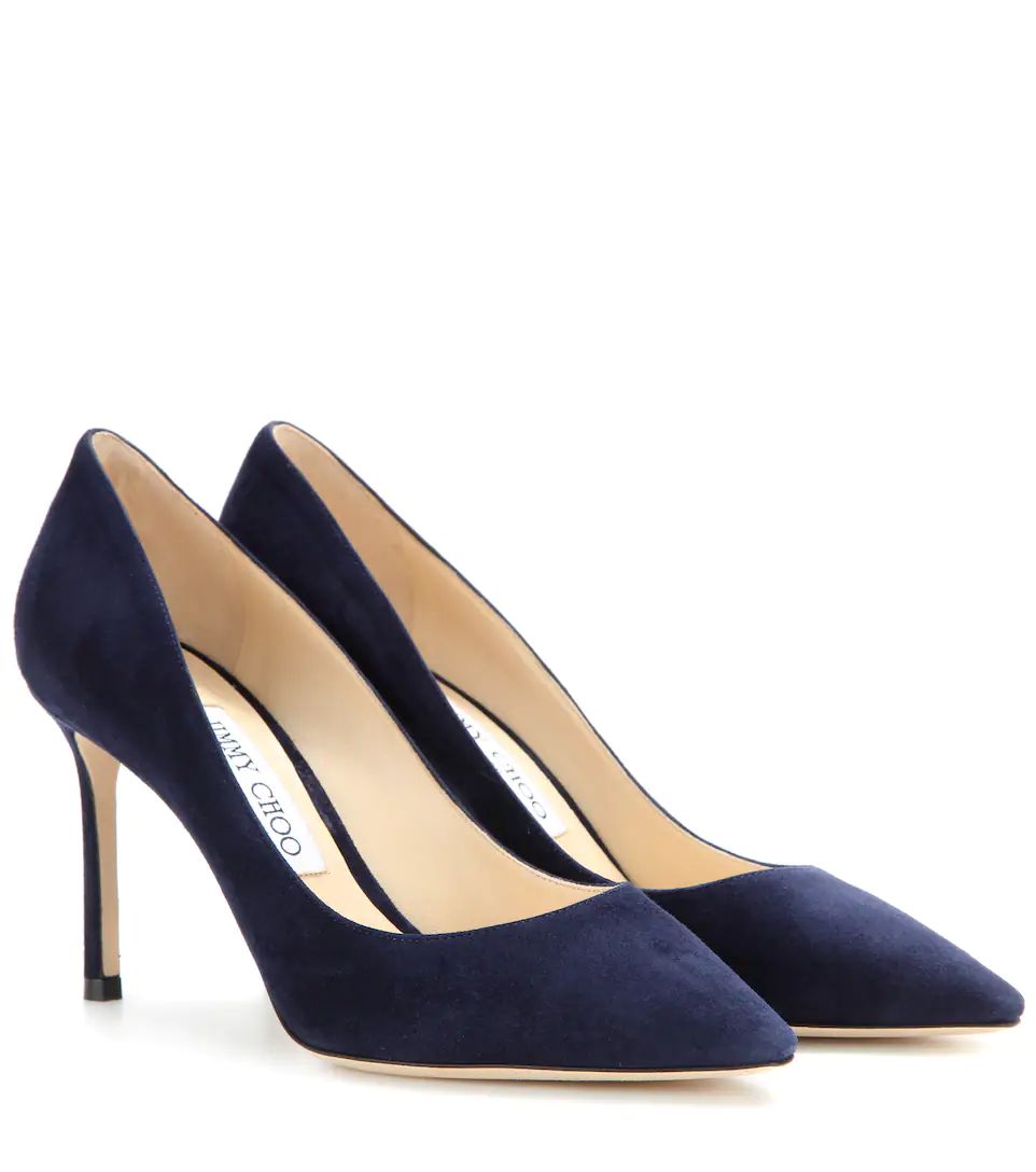 Romy 85 suede pumps | Mytheresa (US/CA)