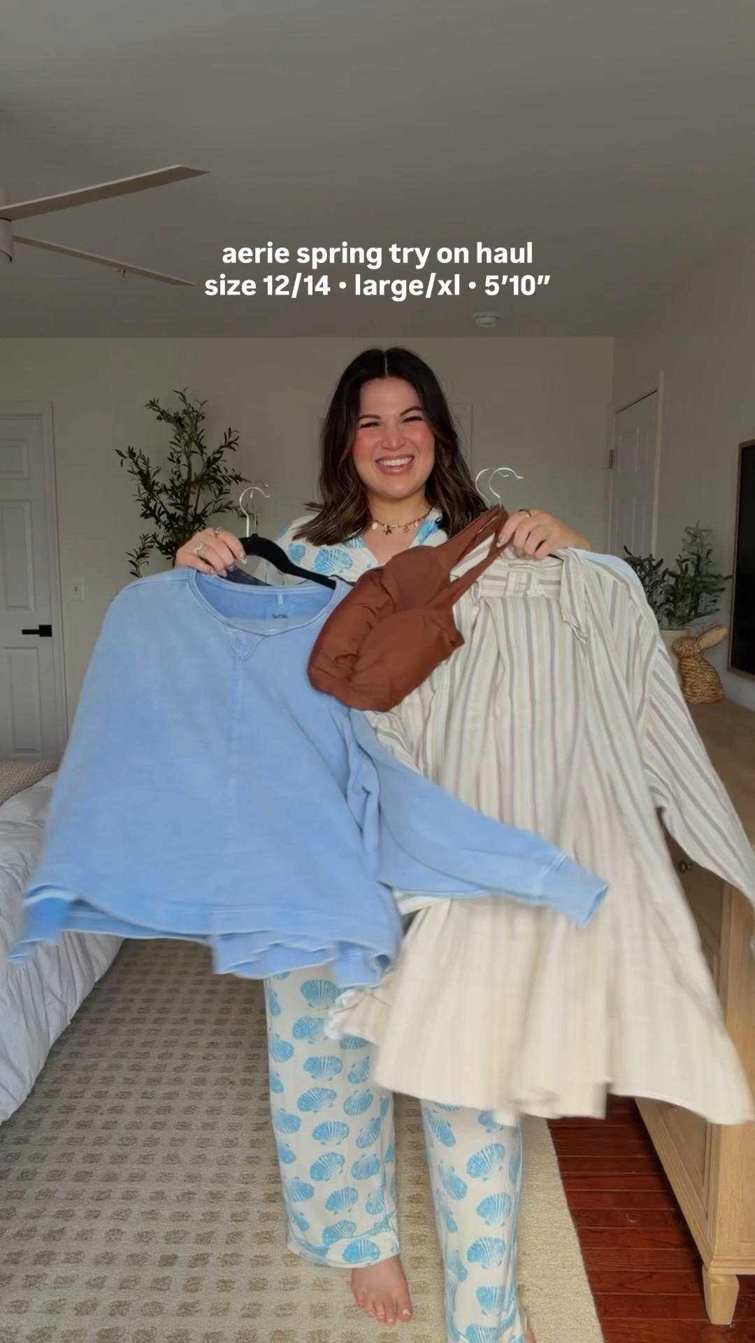 Aerie Spring Haul 🌸

Blue sweat pants - size L tall
Blue sweatshirt- size L
Bikini top - size XL
Bikini bottoms- size XL
Striped pants- size XL tall
Button down top- size L
T-Shirt- size L
Dark blue top- size L
Dark blue sweatpants- size L tall


#LTKSeasonal #LTKxAerie #LTKMidsize