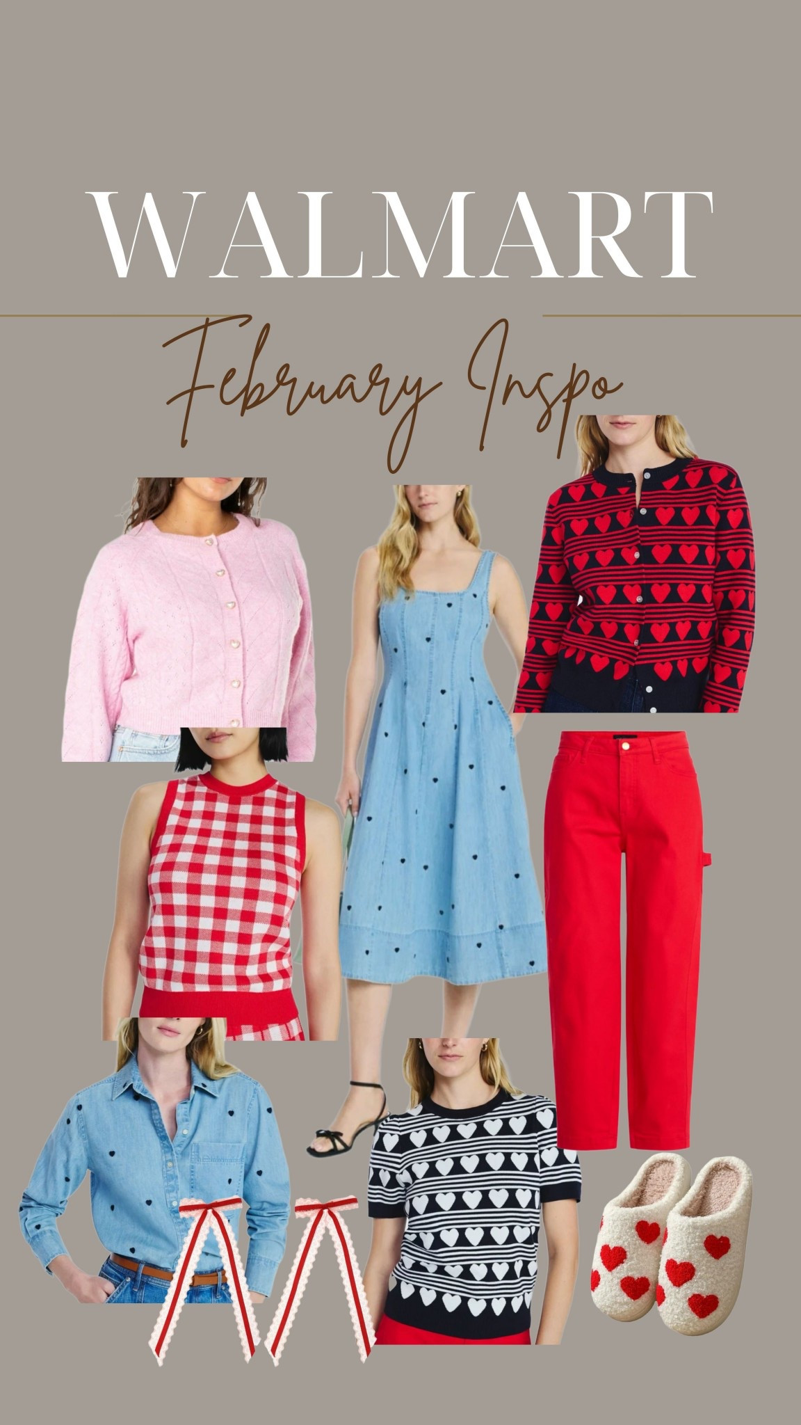 Walmart February Inspo


Affordable women’s fashion. Trending women’s Valentine clothing for less.

#LTKFindsUnder50 #LTKFindsUnder100

#LTKSeasonal