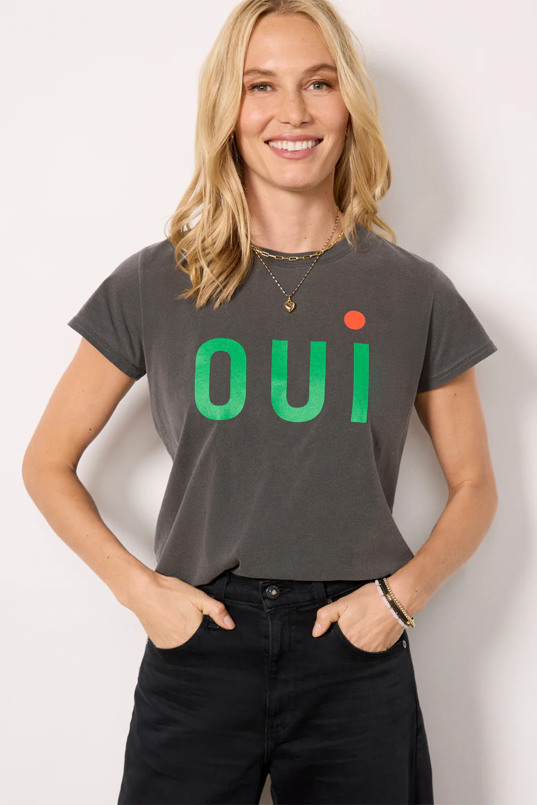 Oui Classic Tee | Evereve