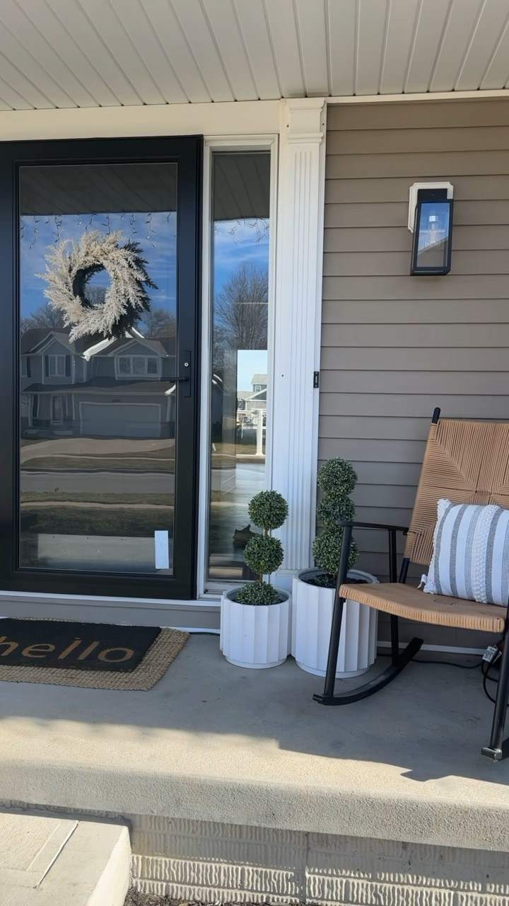 spring porch styling | porch decor for spring | outdoor decor | spring | outdoor lights | door wreath 

#LTKSeasonal #LTKSpringSale #LTKhome