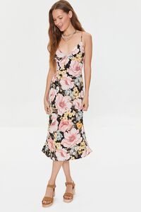 Floral Print Cami Midi Dress | Forever 21 (US)