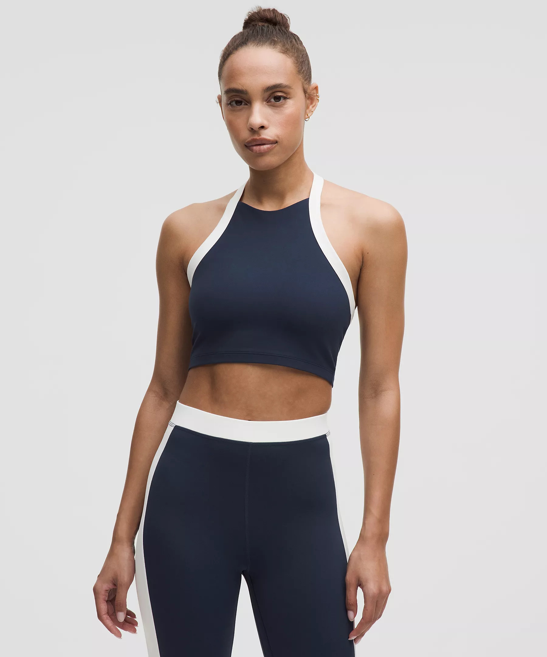 Nulu Cropped Halter Tank Top *Light Support, A/B Cup | Women's Sleeveless & Tank Tops | lululemon | Lululemon (US)