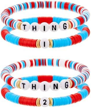 YELLOWPEACH Thing Bracelets Friendship Matching Bracelets Jewelry for Couples Best Friend | Amazon (US)