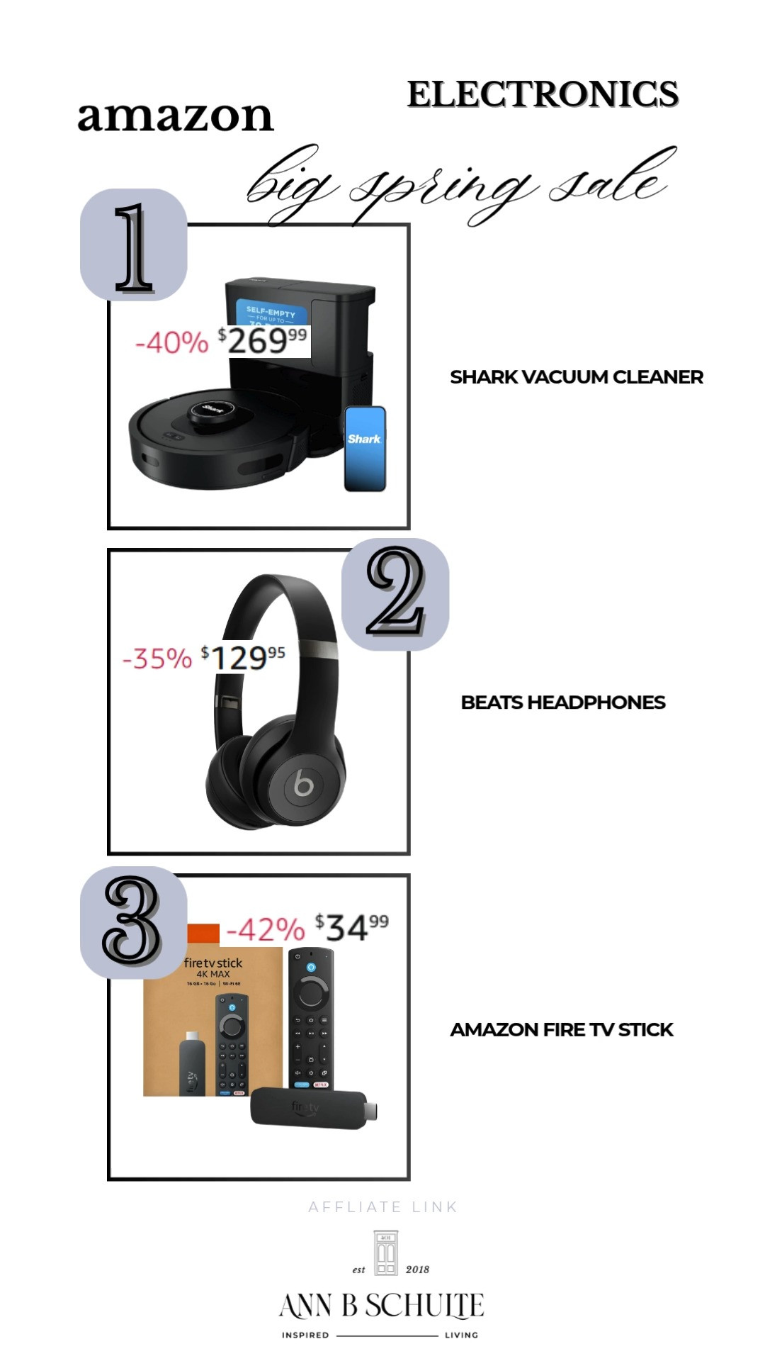 Spring into tech upgrades with these hot deals! Elevate your home with a Shark vacuum, enjoy top-notch audio with Beats headphones, and stream your favorites with an Amazon Fire TV Stick. Don't miss out! 🌸🎧📺 #SpringSale #TechDeals #HomeUpgrades 

 #LTKHome #LTKSaleAlert
