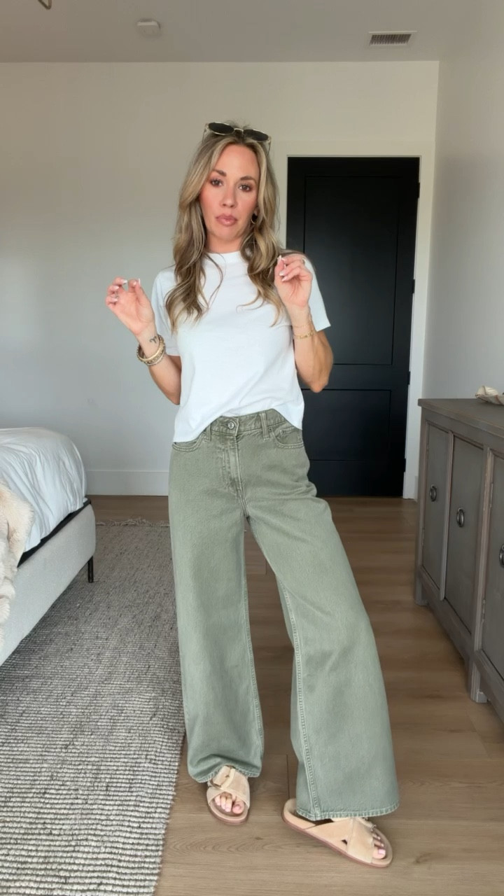 Loving these slouchy wide leg jeans from Abercrombie! 

#LTKPetite #LTKSaleAlert #LTKootd